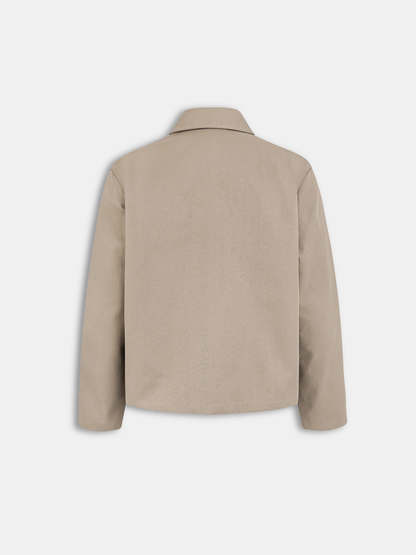 Harmony Khaki Crop Jacket