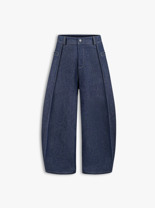 Flap Raw Denim Pants