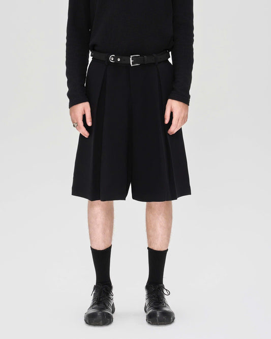 Pleated Baggy Short