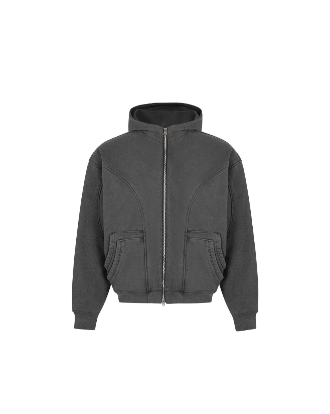 OUTBREAK POCKET ZIP HOODIE
