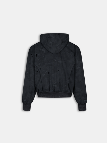 Concrete Muted Grey Hoodie