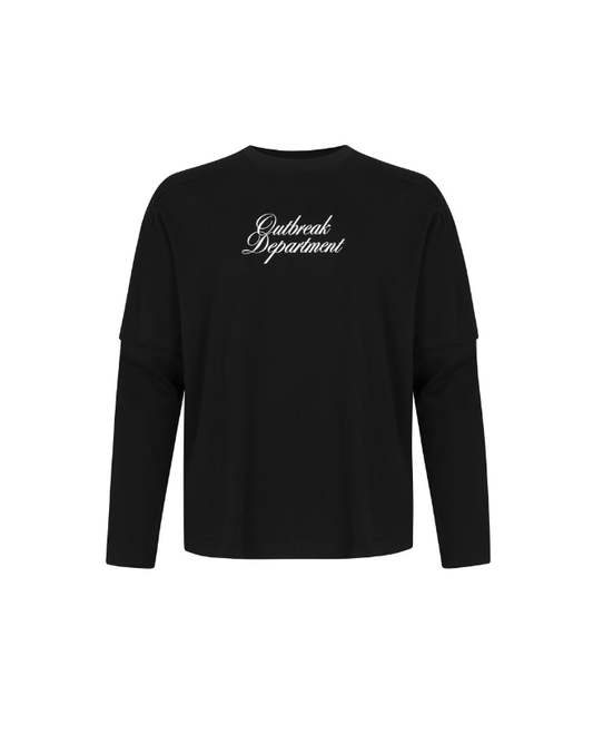 OUTBREAK LONG SLEEVE T-SHIRT - Black