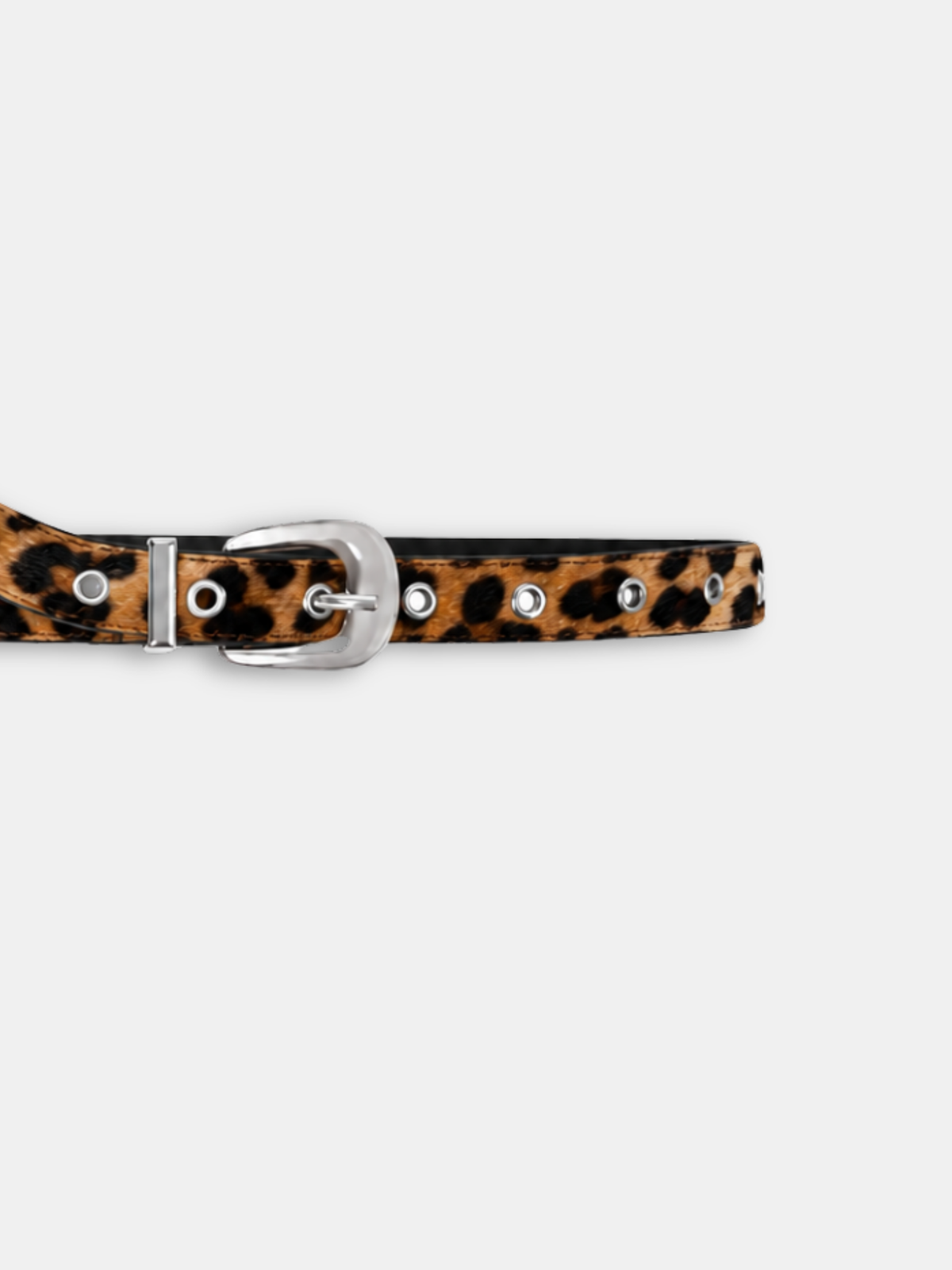 Fur Cow Leather Belt
