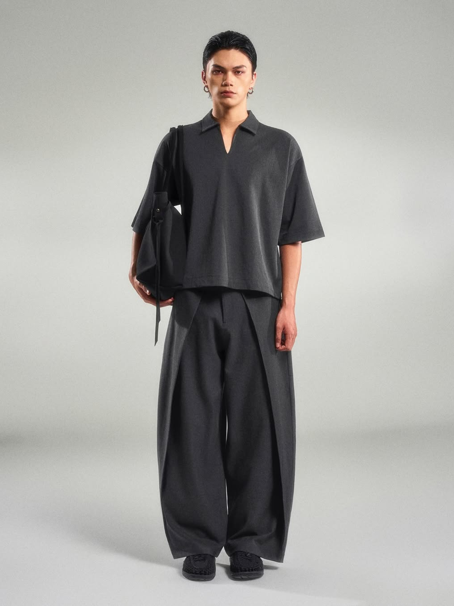 Flap Wide Trousers