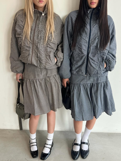 Little Plaid Jacket