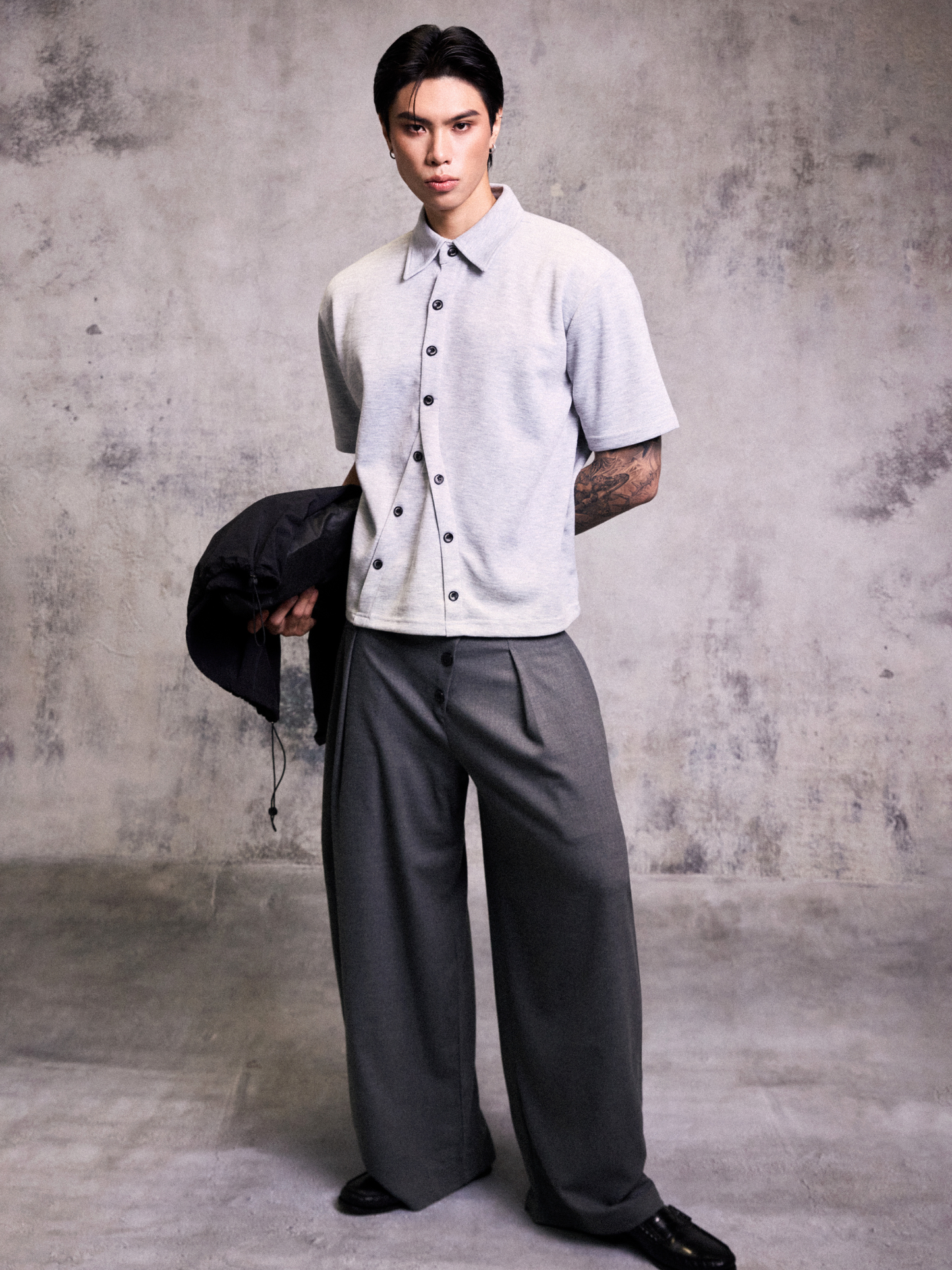 Noir Cocoon Trousers