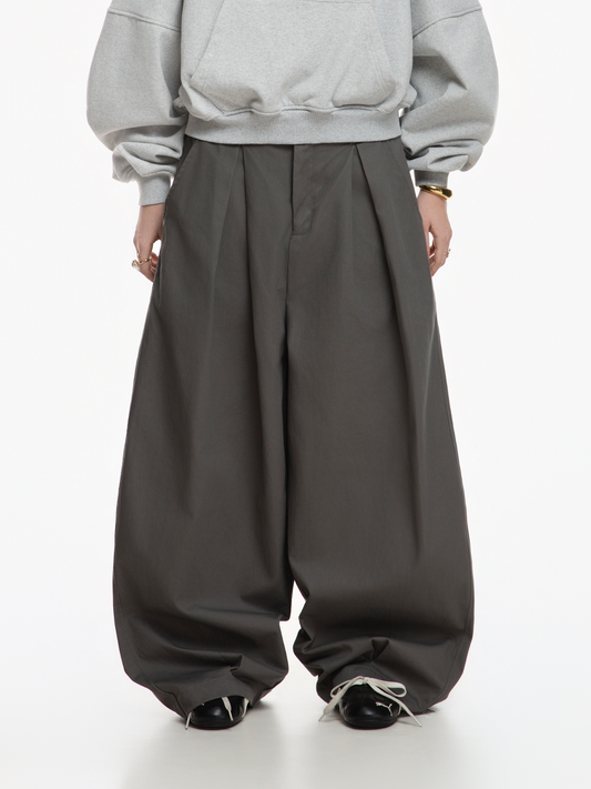 Nightfall Wide Leg Khaki Pants