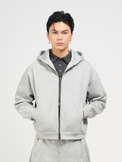 Blank Zipper Hoodie