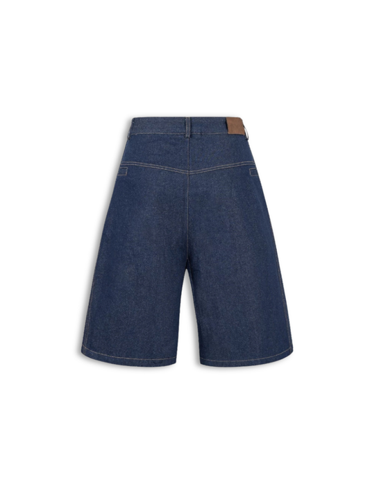 Flap Raw Denim Short