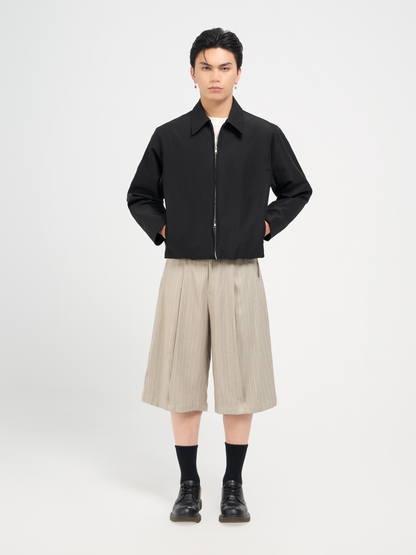 Pinstripe Shorts