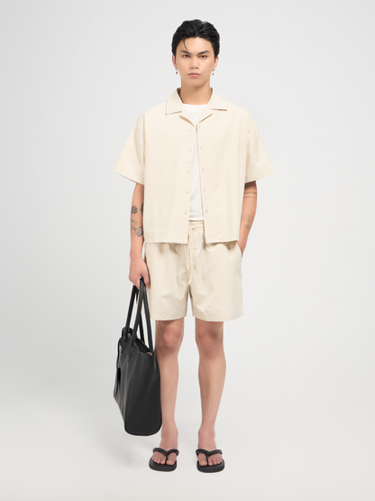 Linen Bermuda Short