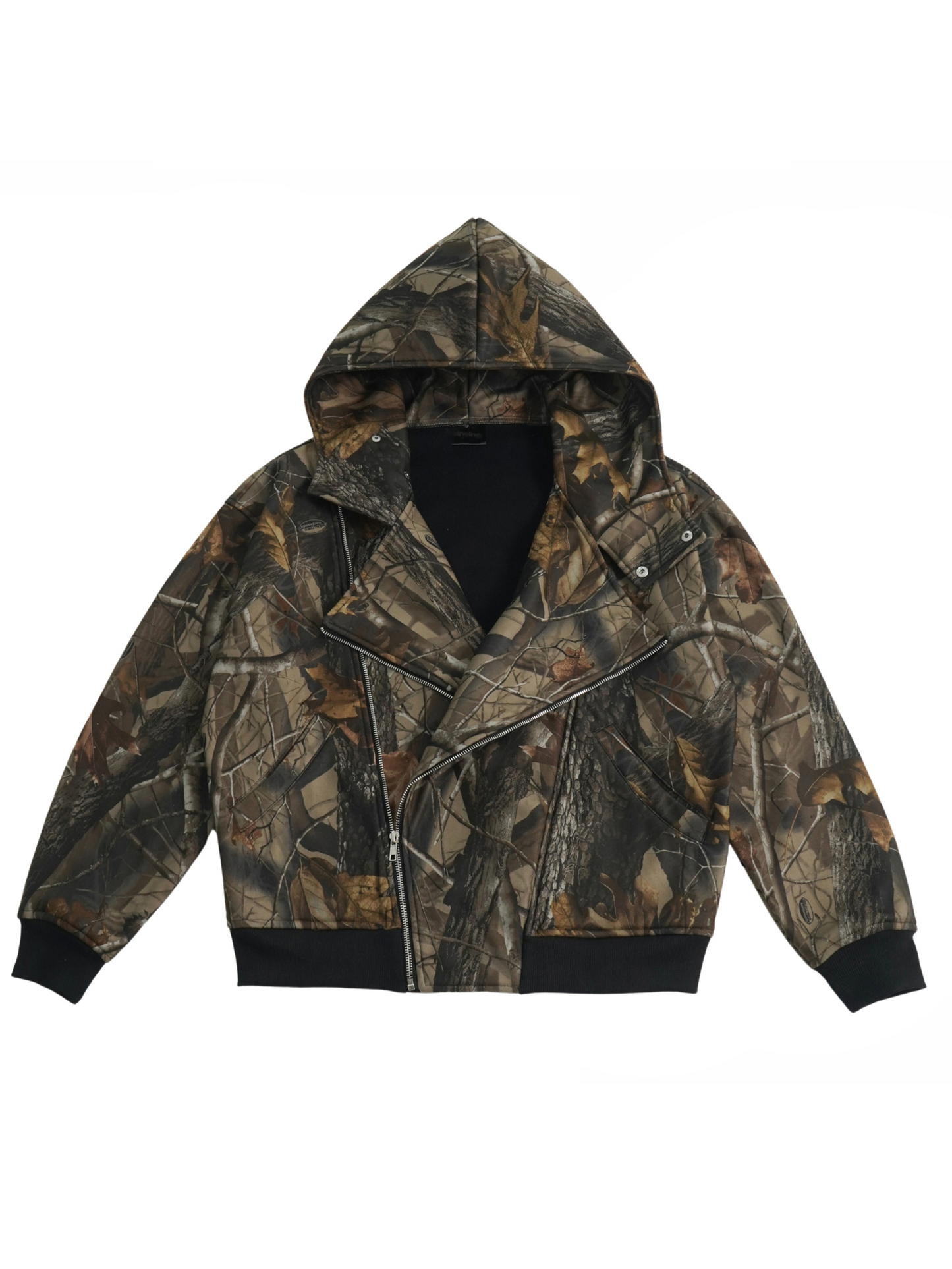 Real-tree Biker Hoodie