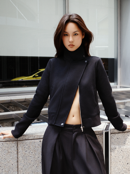Virelle High-Neck Jacket