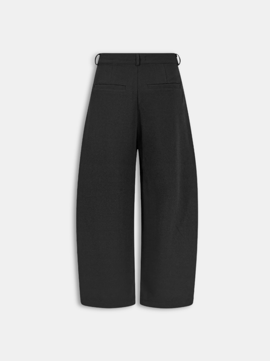 Button Pleated Trouser