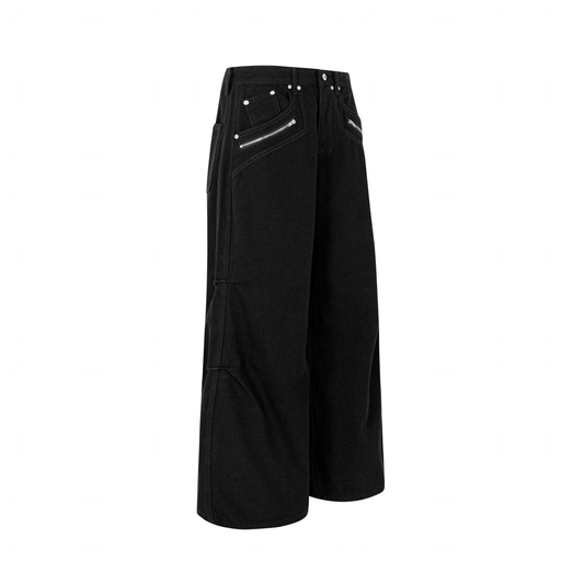 REVOLT ATTIRE CREPO DENIM PANTS