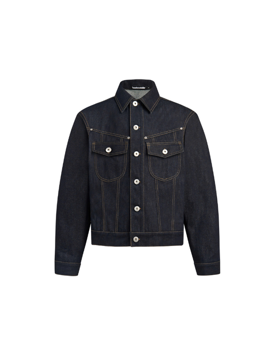 IVANKOV TRUCKER RAW DENIM JACKET