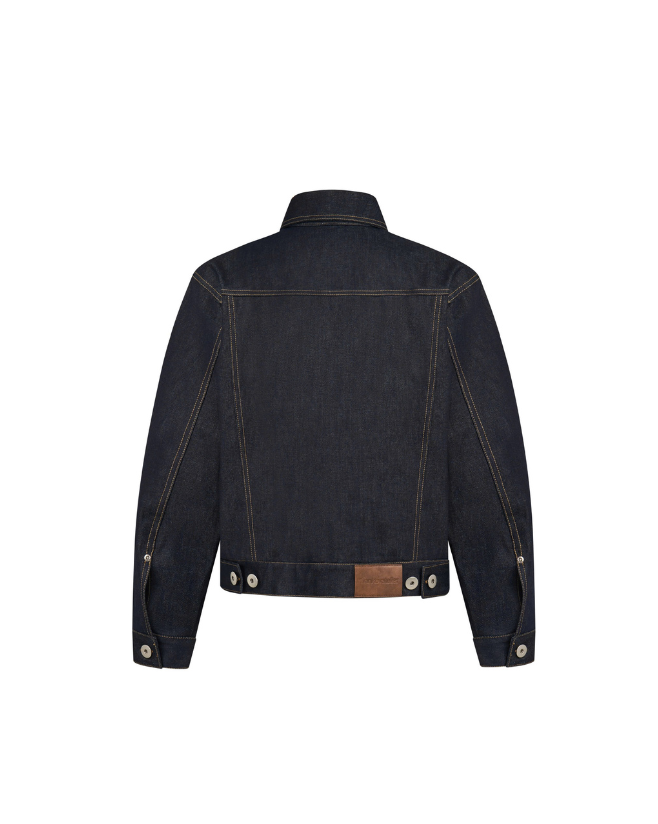 IVANKOV TRUCKER RAW DENIM JACKET