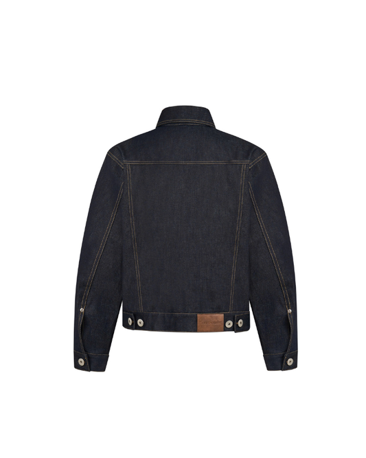 IVANKOV TRUCKER RAW DENIM JACKET
