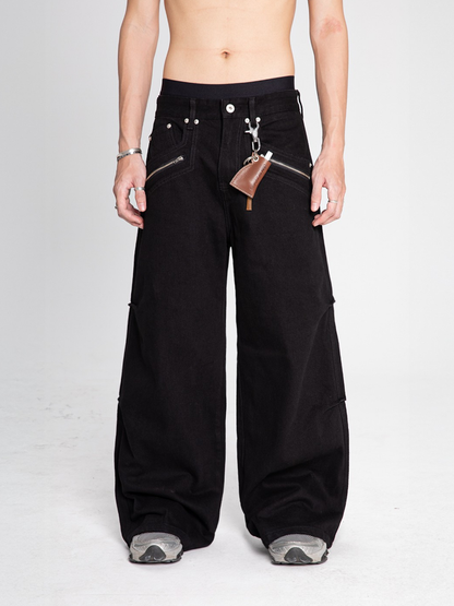 Crepo Denim Pants