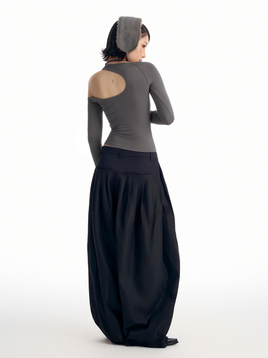 Nightfall Wide Leg Khaki Pants