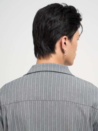 Striped Boxy Shirt