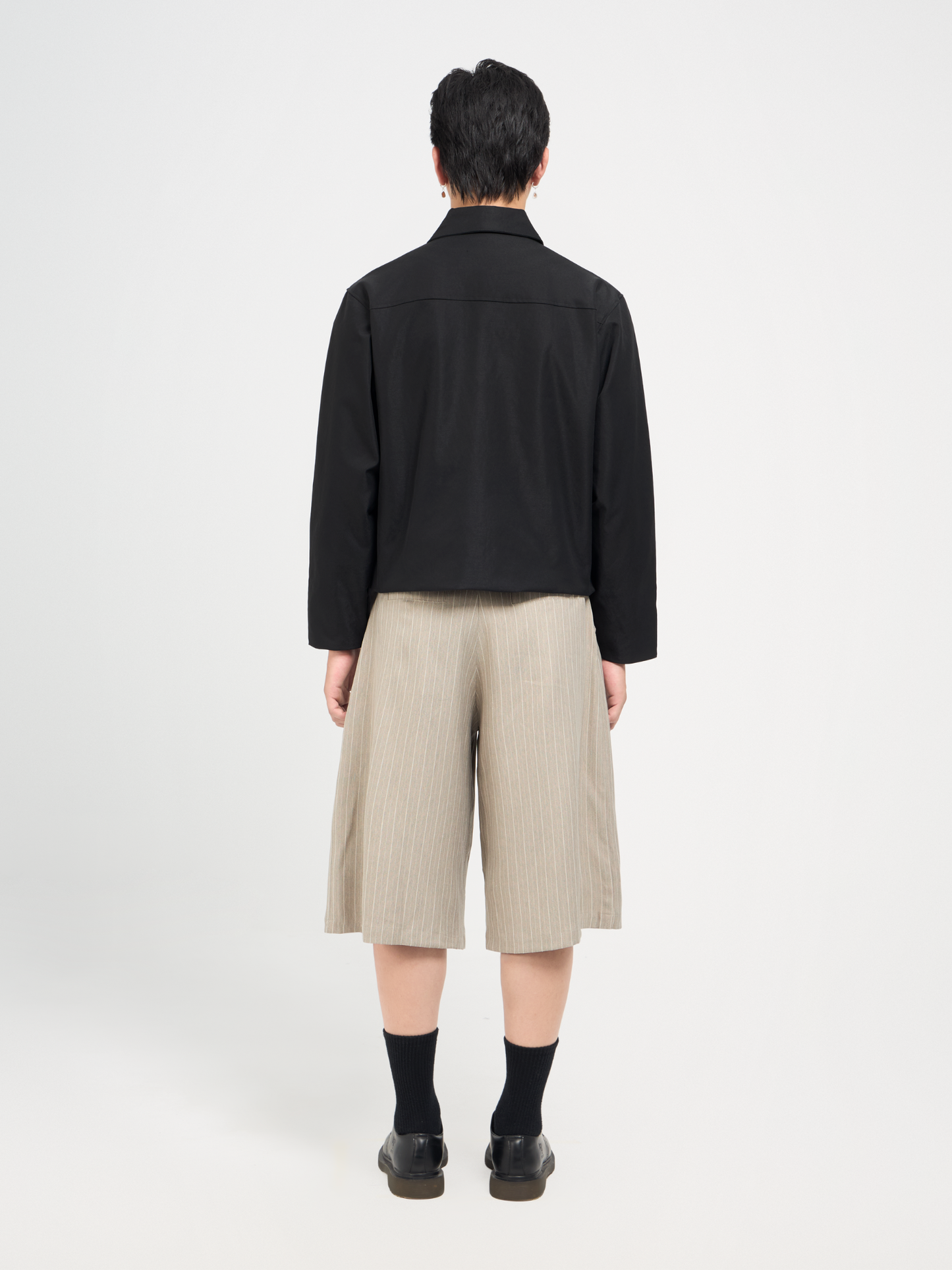 Pinstripe Shorts
