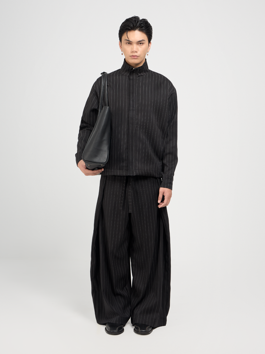 Striped Wide Leg Pants