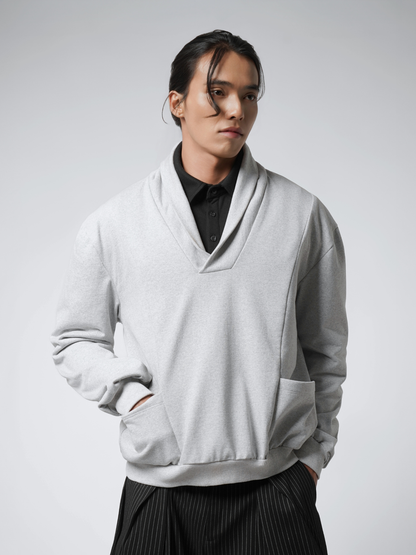 Atelier Shawl Sweater