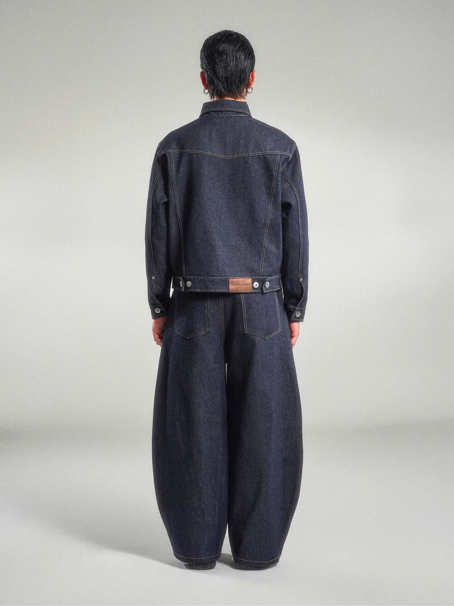 The Mule Pocket Raw Denim Pants