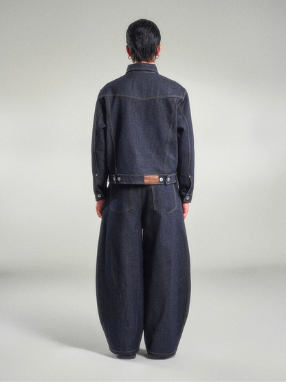 The Mule Pocket Raw Denim Pants