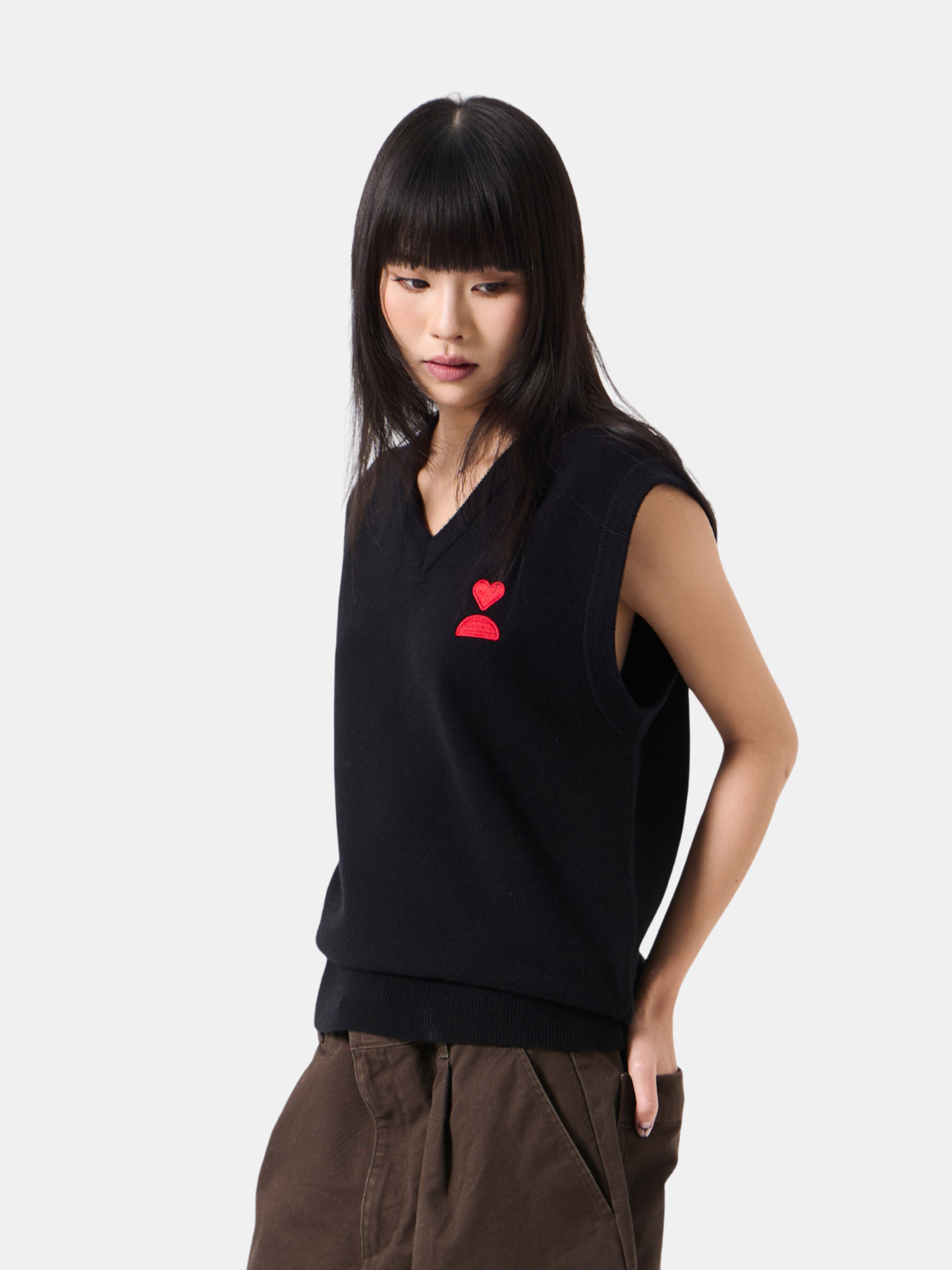 Love User Knit Gilet Vest