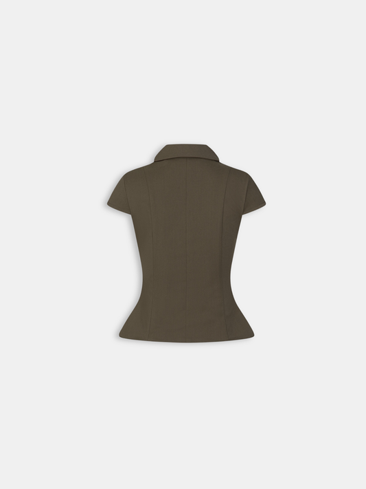Lucienne Fold Top