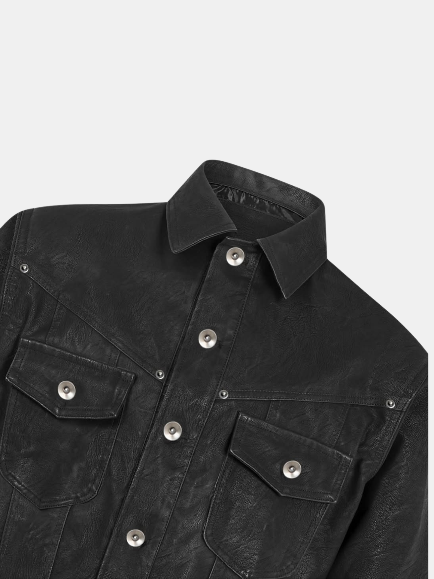 Leather Trucker Jacket