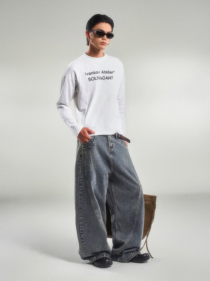 Scar Washed Denim Pants Ver 2