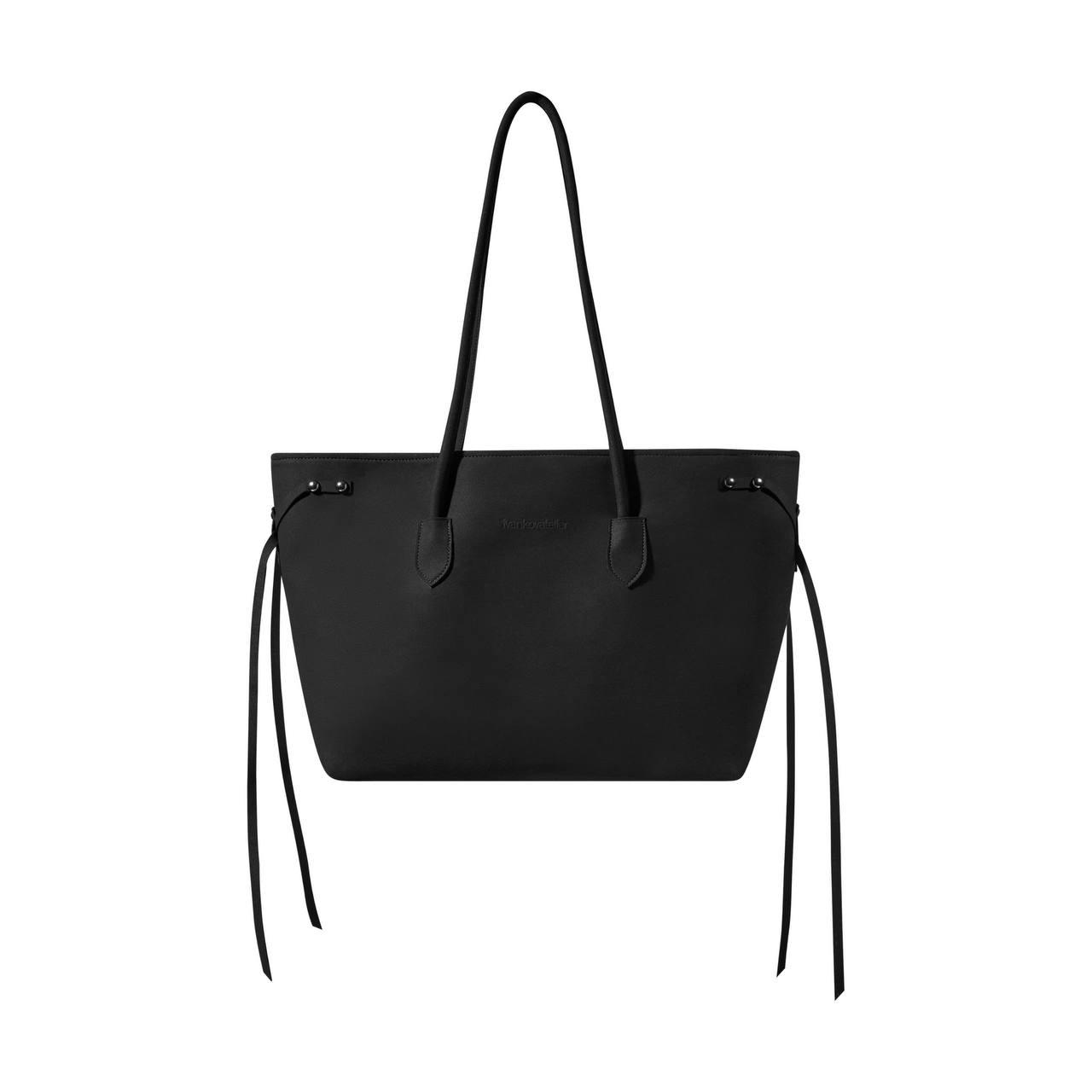 Laces Faux Suede Tote