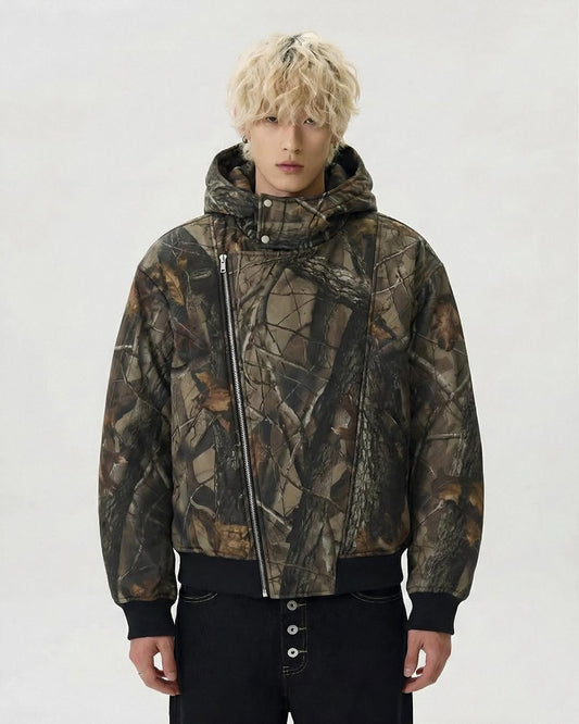 Real-tree Biker Hoodie