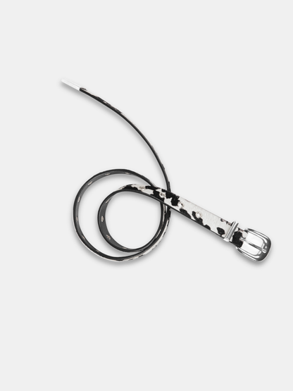 Fur Cow Leather Belt