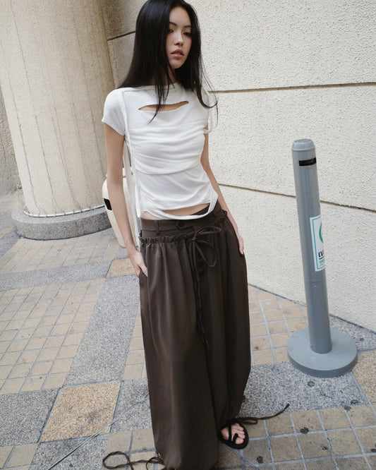 Kaelis Ruched Balloon Pants
