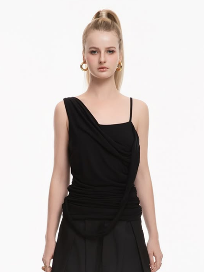 Selene Cowl Back Top