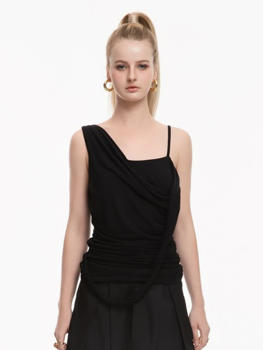 Selene Cowl Back Top