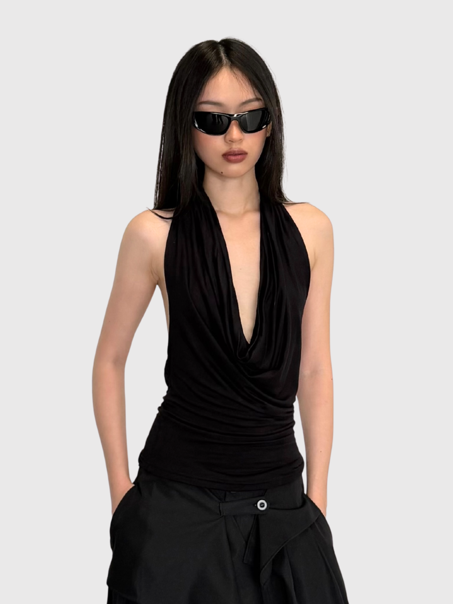 Orielle Cowl Top