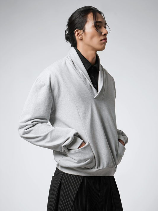 Atelier Shawl Sweater