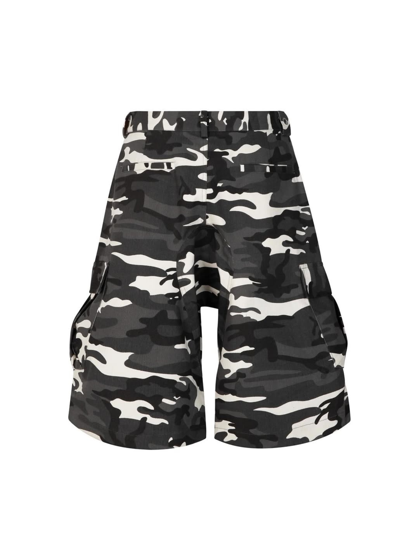 Plissé Camo Short