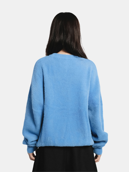 Innocent Love Knit Fuzzy Sweater