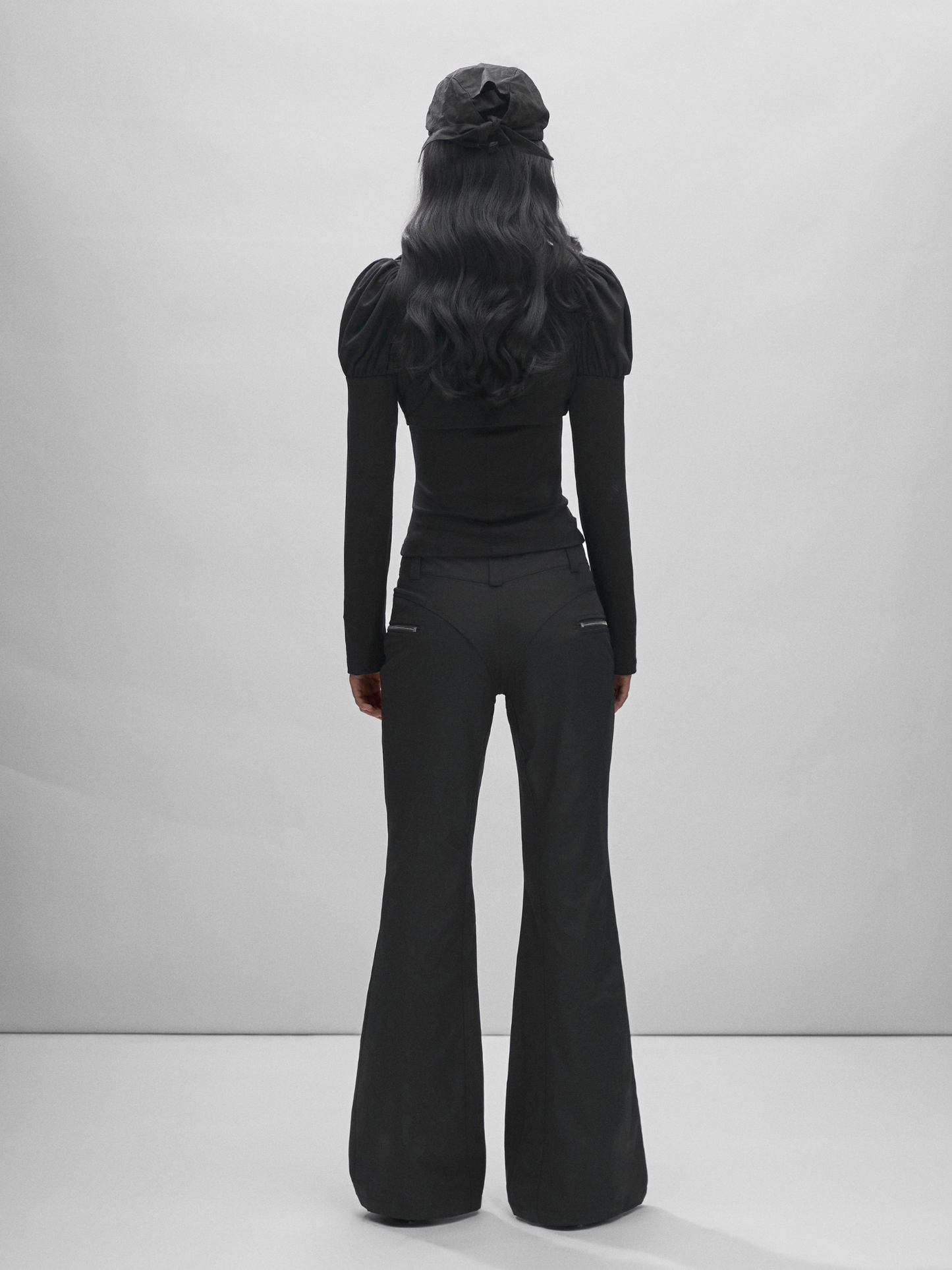 Arc Zip Flared Pants