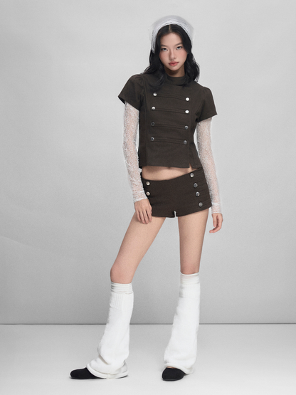 Orelis Button Short