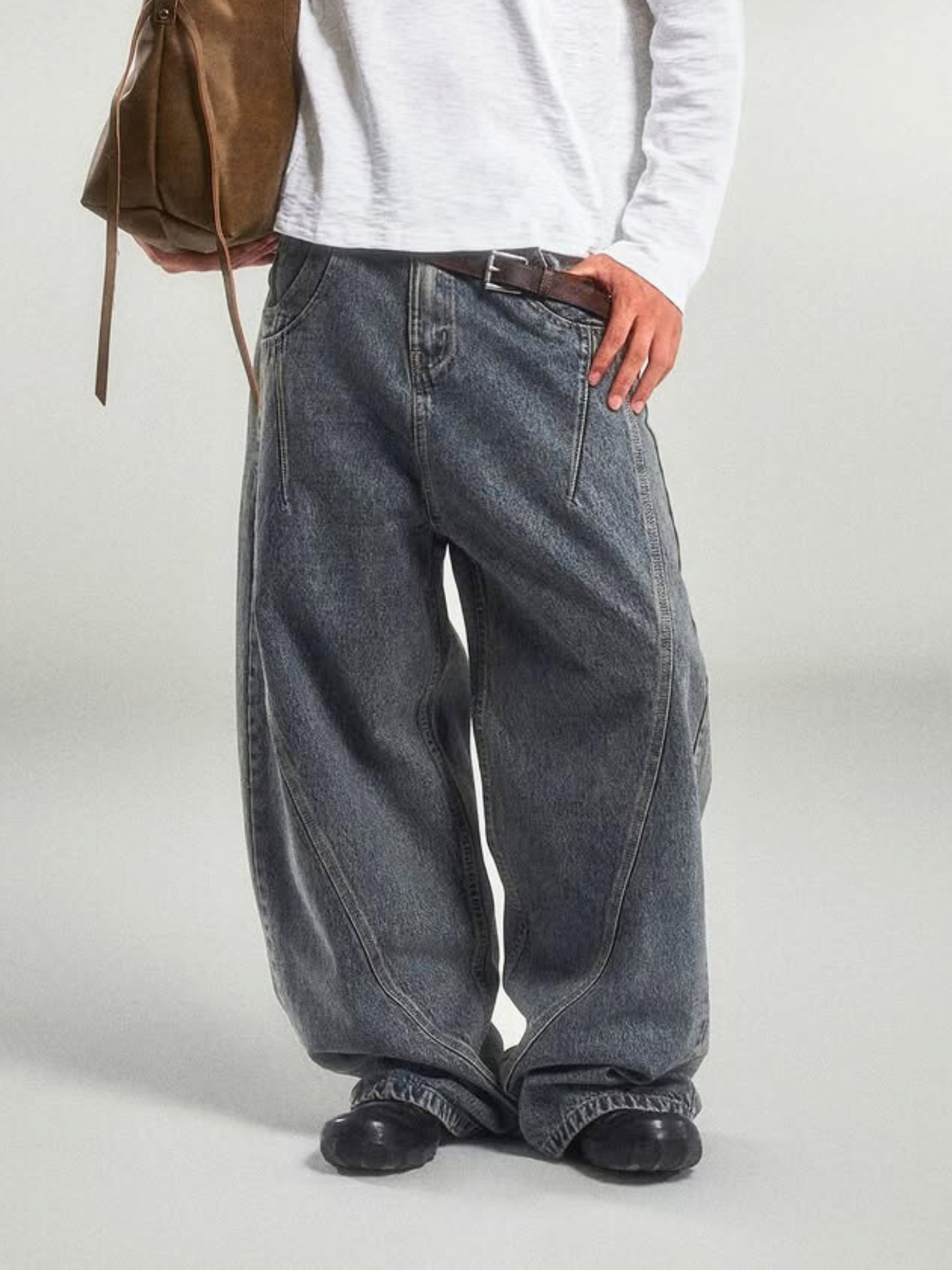 Scar Washed Denim Pants Ver 2