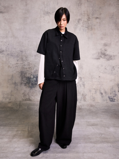 Noir Cocoon Trousers