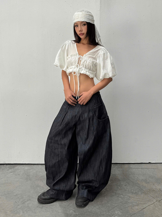 Orionis Wide Pants Raw Denim