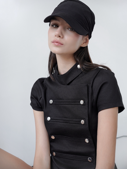 Orelis Button Top
